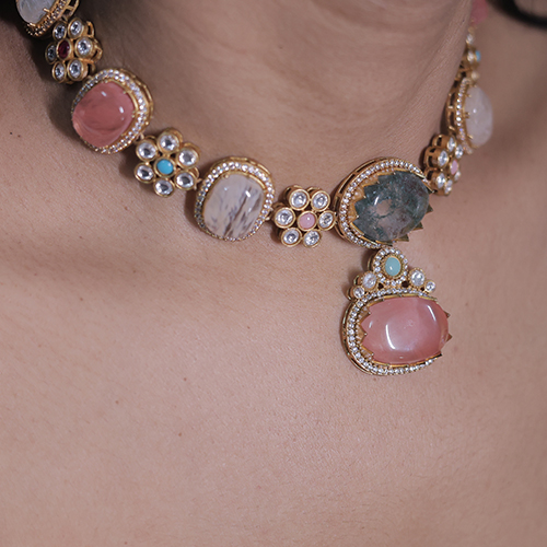 Rivsam Celestial Gemstone Choker - Image 2